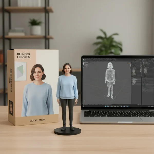 Ai Action Figure after