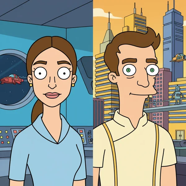 Futurama Style