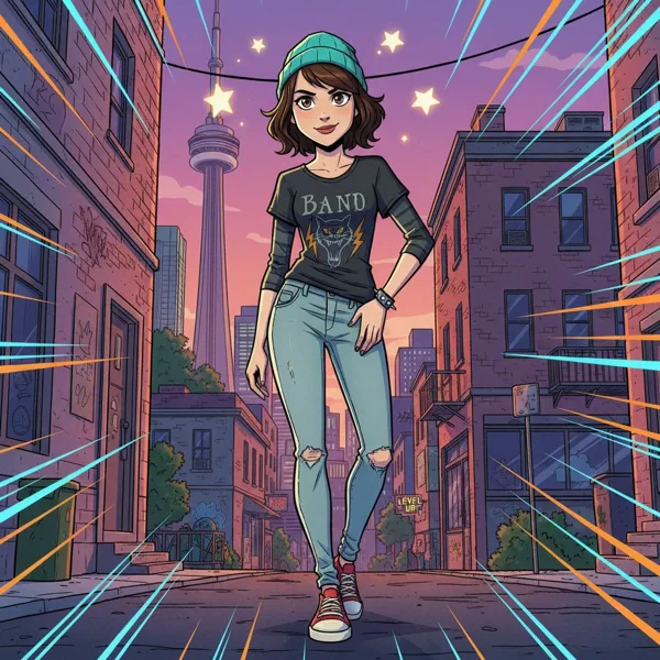 Scott Pilgrim Style