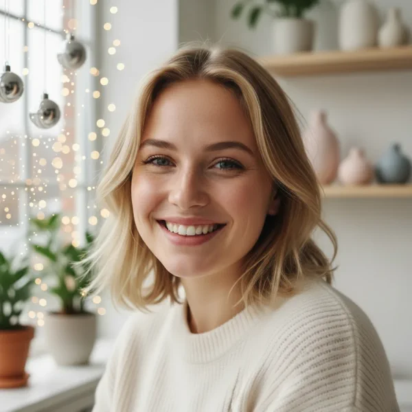 Christmas Window Portrait