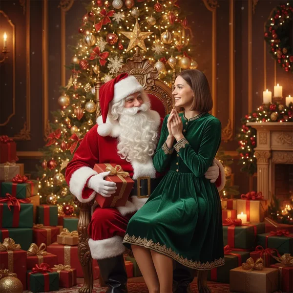 Visiting Santa