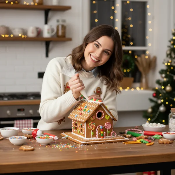 Building Gingerbread House