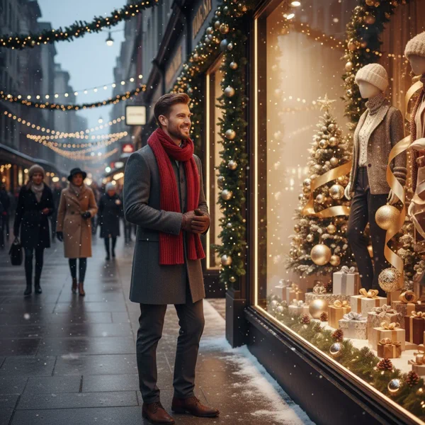 Christmas Window Shopping